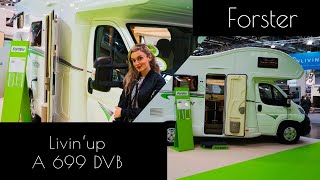 Forster Livin´up 2021 I A 699 DVB I AlkovenWohnmobil Fiat Ducato I Carvan Salon Düsseldorf 2020 [upl. by Grannie]