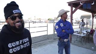 Ezekiel Mitchell Visits the Compton Cowboys  Episode 1 [upl. by Raclima]