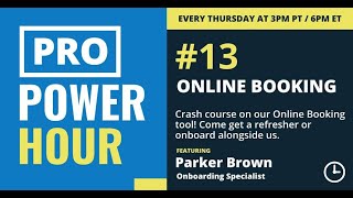 Pro Power Hour Online Booking [upl. by Race43]