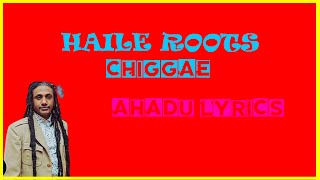 HAILE ROOTS CHIGGAENEW ETHIOPIAN MUSIC LYRICSAHADU LYRICS [upl. by Norok]