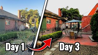 House and Patio Makeover  A Timelapse Guide [upl. by Waxler]