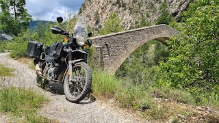 France part 5 Col dAllos Col de la Cayolle Cascade dAmen Royal Enfield Himalayan S23E0607 [upl. by Pooley]