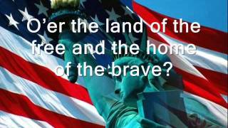 USA National Anthem with lyrics by Jaimina Johnston [upl. by Oijres921]