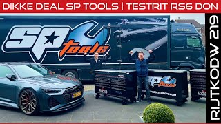 Dikke deal SP Tools  Testrit RS6 Widebody Don de Jong  Hele vracht BMW ‘s  MPerformance  IAMS [upl. by Adnilahs]