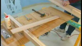 Build a model train layout Model railroad benchwork train table how to Part 2 WGH [upl. by Yemane399]