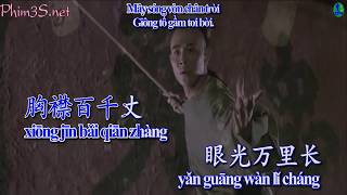 Hoàng Phi Hồng OST  Karaoke HD  Beat chuẩn [upl. by Tinya227]