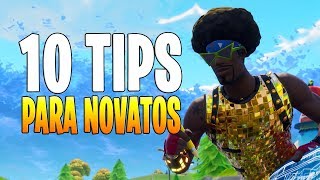 FORTNITE  TOP 10 TIPS para Novatos [upl. by Llebiram952]