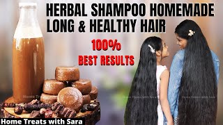 HOMEMADE HERBAL HAIR SHAMPOO GET LONG HAIR THICK HAIR HEALTHY HAIRHOW TO MAKE SHAMPOOTAMIL VLOGS [upl. by Cianca9]