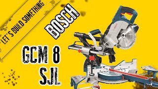 Bosch GCM 8 SJL  Unboxing and set up [upl. by Jaela873]