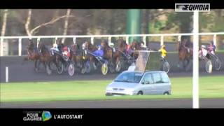 Lautostart au trot  Les paris hippiques et leurs astuces [upl. by Ronnholm]