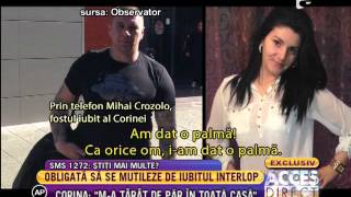 Obligată să se mutileze de iubitul interlop [upl. by Hepsiba]