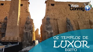 KARNAK e LUXOR  Templos do Egito Antigo  Programa Viaje Comigo [upl. by Glenn]