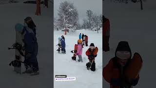 visitamos el Ski Chapelco y los sabandijas tomaron clases de Snowboard travel chapelco [upl. by Chan]