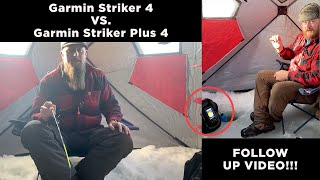 Garmin Striker Plus 4 and Striker 4 Side by Side Comparison [upl. by Bollinger]