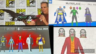 NEW MCFARLANE DC MULTIVERSE FIGURES REVEALED  The Joker BTAS Batmobile and more [upl. by Agnew]