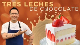 Revelando los secretos de PASTEL TRES LECHES DE CHOCOLATE MiCocina [upl. by Jean]