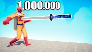 1000000 DAMAGE KATANA vs UNITS  TABS  Totally Accurate Battle Simulator 2024 [upl. by Eatnod241]