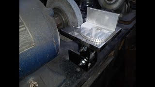 bench grinder tool rest build [upl. by Ul621]