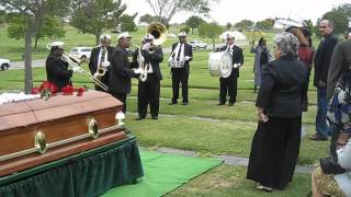 New Orleans Traditional Jazz Band funeral procession [upl. by Dnaltruoc]