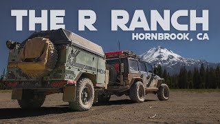 Overlanding to R Ranch Hornbrook California  Horses Tubing and Camping on the Klamath River [upl. by Jonie]