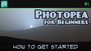 Photopea for Beginners  How to Get Started Editing Photos in Photopea Tutorial [upl. by Agee390]