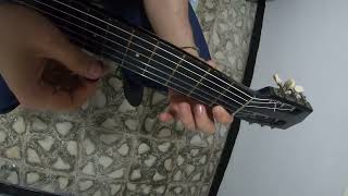 Her Ghost Haunts These Walls  Nocturnal Depression Tutorial guitarra acustica intro [upl. by Mommy]