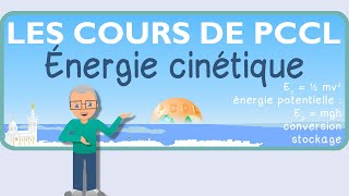 3e  COURS n° 14  ÉNERGIE CINÉTIQUE ½ mv²  POTENTIELLE mgh  Physique  Collège 3e [upl. by Tullus975]