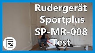 Rudergerät SPORTPLUS SPMR008 im TEST [upl. by Stannwood]