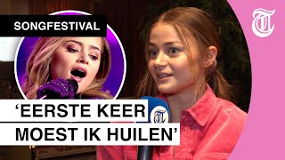 Utrechtse Stefania 18 zingt voor Griekenland Het blijft eng [upl. by Gnuj]