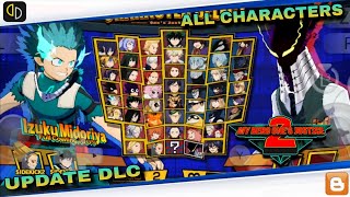 My Hero Ones Justice 2  All Characters  Settings Update DLC  Nintendo Switch  Yuzu Android [upl. by Bigot]