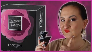 NEW LA NUIT TRESOR FLEUR DE NUIT REVIEW  BLACK OPIUM DUPE [upl. by Niwle]