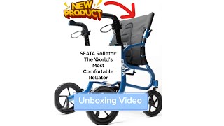 Unboxing Seata Rollator By Strongback [upl. by Anneehs]