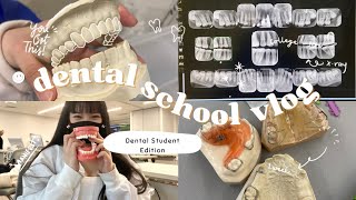 DENTAL SCHOOL VLOG  week in my life as a Dental Assistant student at GBC [upl. by Atat582]