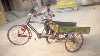 ₹7200 Me Pedal Rickshaw ko ERickshaw me Convert Kar Diya [upl. by Taryn297]