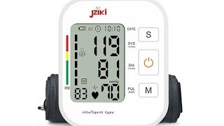 jziki Blood pressure monitor device l stay fit l stay safe l Unboxing l Review [upl. by Couture358]