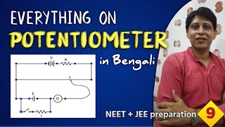 পটেনশিওমিটার class 12  Measurement of EMF amp internal resistance of Cell  potentiometer in bengali [upl. by Tem]