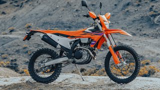 KTM Introduce New 2024 KTM 500 EXCF Puts The Dual In Dual Sport  First Look [upl. by Roana]