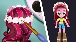 CUSTOM My Little Pony GLORIOSA DAISY Legend of Everfree Equestria Girls Minis Doll MLP Tutorial [upl. by Lamarre]