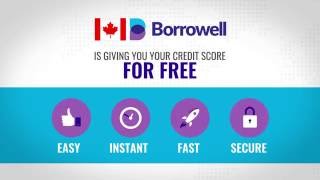 Get your Equifax credit score for free with Borrowell [upl. by Ahseim821]