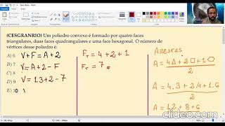 Relação de Euler exercícios resolvidos 📚 [upl. by Lawlor]