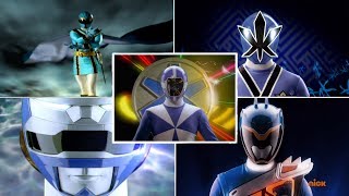 Top 10 Blue Rangers Morph Sequences  Power Rangers Morphs  Superheroes  Power Rangers Official [upl. by Behnken476]