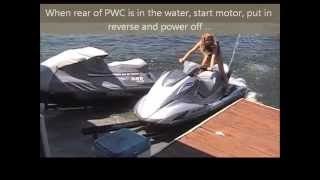 Poly Lift Dual PWC Platform jetski lift [upl. by Adamsun]