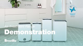 Air Dehumidifiers  How to use our range of dehumidifiers  Breville AU [upl. by Nahs792]