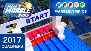 Marble Race Marble League 2017 Qualification [upl. by Nlocnil]