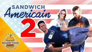 ON PASSE À LA TÉLÉ EN MANGANT DES SANDWICHS ENORMES  NOURRITOUR Américains Partie 2 [upl. by Elvira1]