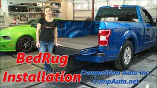 2020 F150 Bedrug bedmat Installation [upl. by Rosalia]