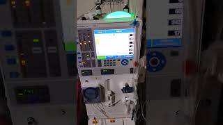 FRESENIUS 4008S MACHINE DIALYSIS MODE ON [upl. by Netsirk969]