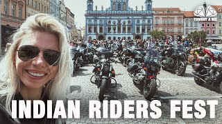 Custom Show And Parade Ride  Indian Riders Fest 2024 Budweis [upl. by Adley350]