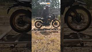 Thats called performance of Showa 43 mm USD forks shorts ytshortsvideo short himalayan450 yt 🦾 [upl. by Eniarral]