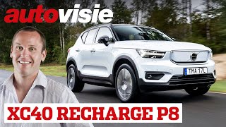 Volvo XC40 Recharge P8  Review  Autovisie [upl. by Carolann457]